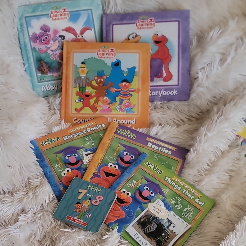 Sesame Street Colorful Learning Book Collection